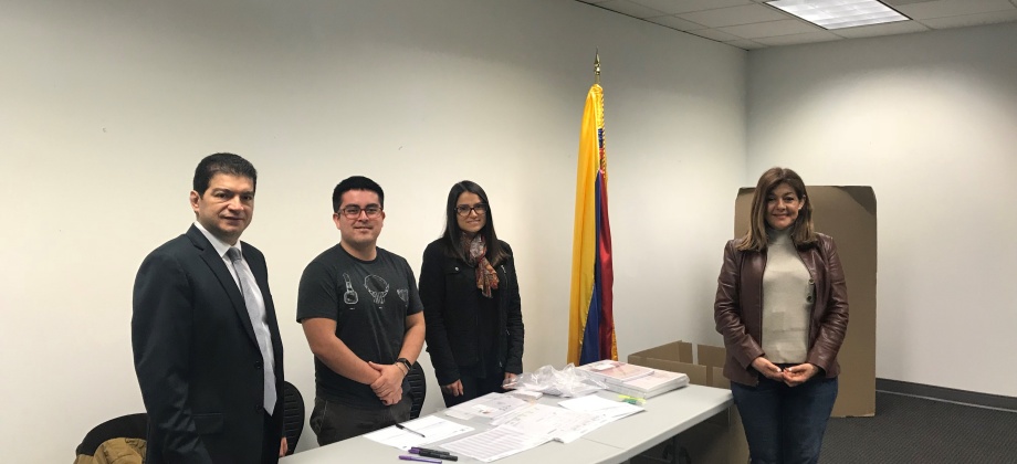 El Consulado de Colombia en Atlanta dio apertura oficial a elecciones en el exterior para Congreso de la República
