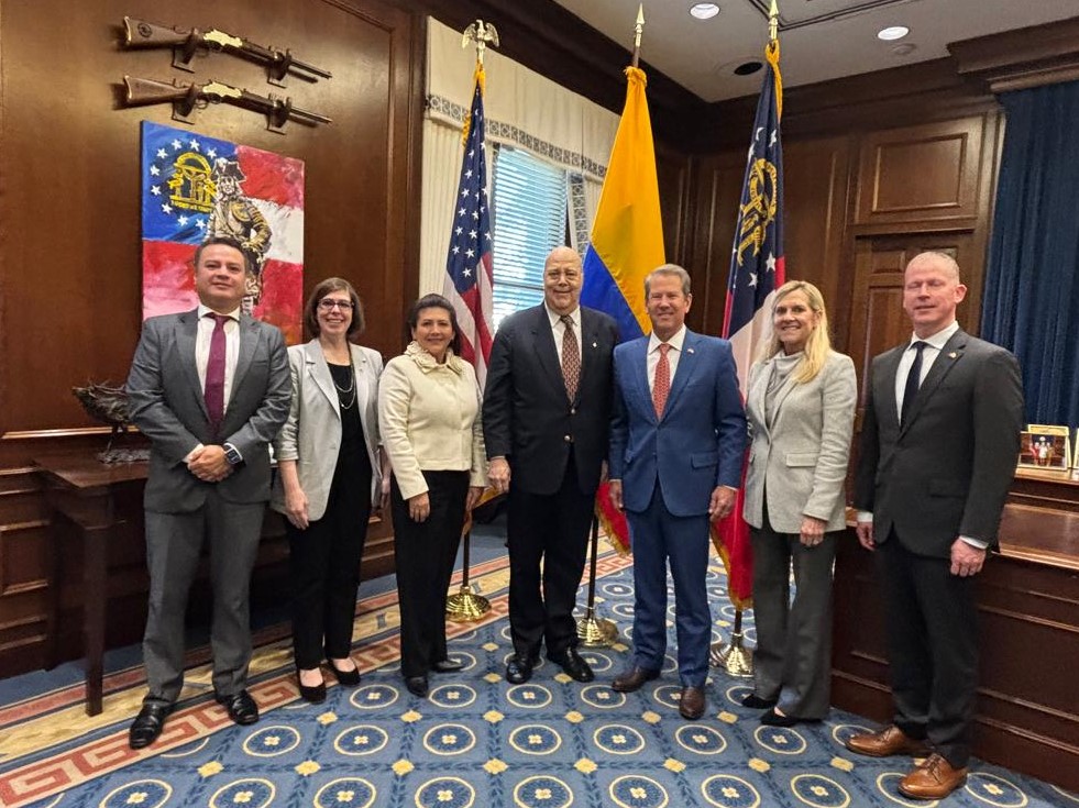 Encuentro con el Gobernador de Georgia, Brian Kemp,