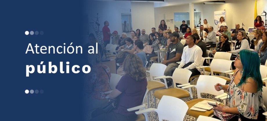 Consulado de Colombia en Atlanta prestará atención hasta las 11 de la mañana este viernes 5 de abril de 2025