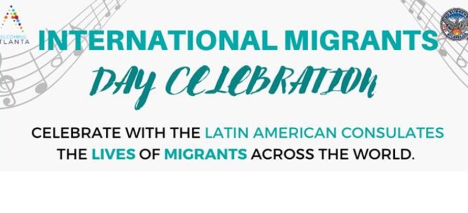Consulado de Colombia en Atlanta invita a conmemorar el Día del Migrante Internacional