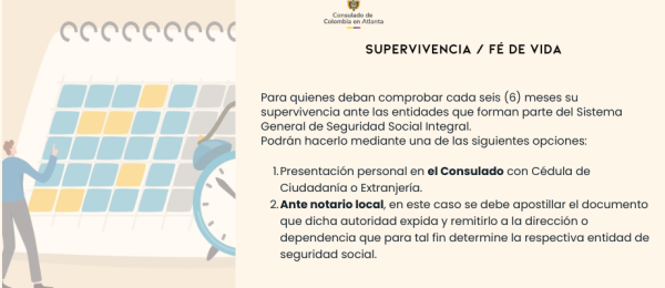 ¿Debe usted tramitar Fe de Vida o Supervivencia? Aquí le contamos los requisitos