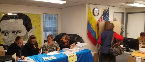 Consulado de Colombia en Atlanta inició jornada final del proceso electoral en el exterior para Congreso y consultas interpartidistas 2018